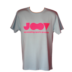 JOOV Tshirt: AquaMarine + Neon Pink