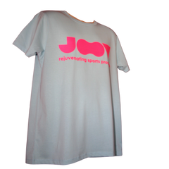 JOOV Tshirt: AquaMarine + Neon Pink