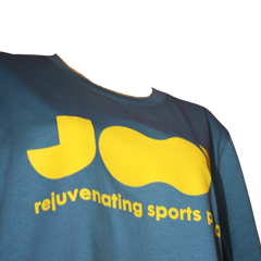 JOOV Tshirt: BlueDusk + Mustard Yellow