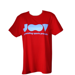 JOOV Tshirt: Red + AquaMarine