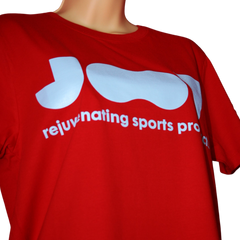 JOOV Tshirt: Red + AquaMarine