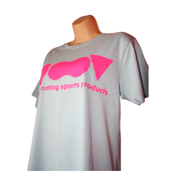 JOOV Tshirt: AquaMarine + Neon Pink
